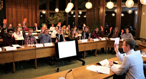 Kreisjugendparlament Hof: Konstituierende Sitzung